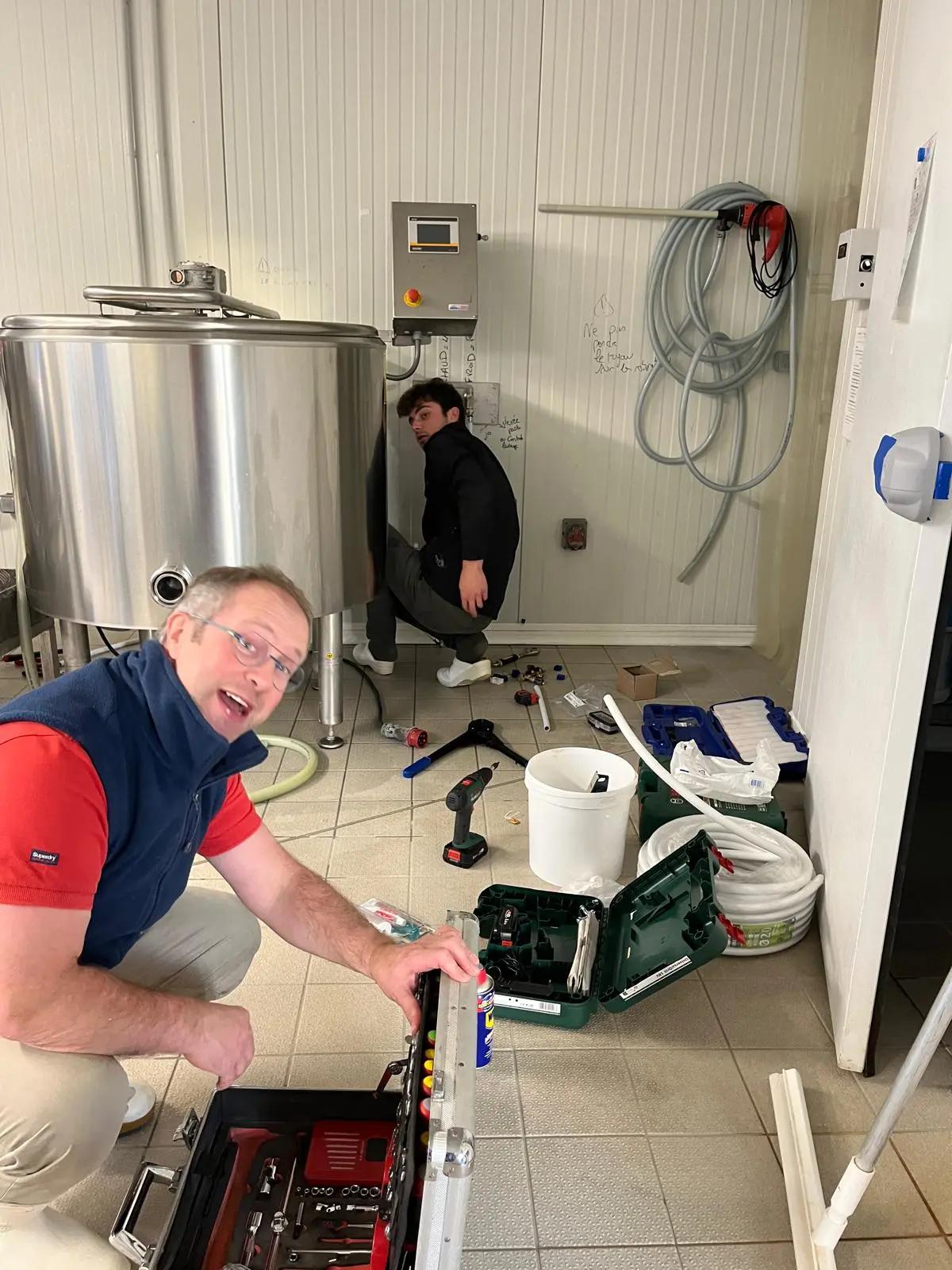 Les hommes de l'ombre : Franck et Victo